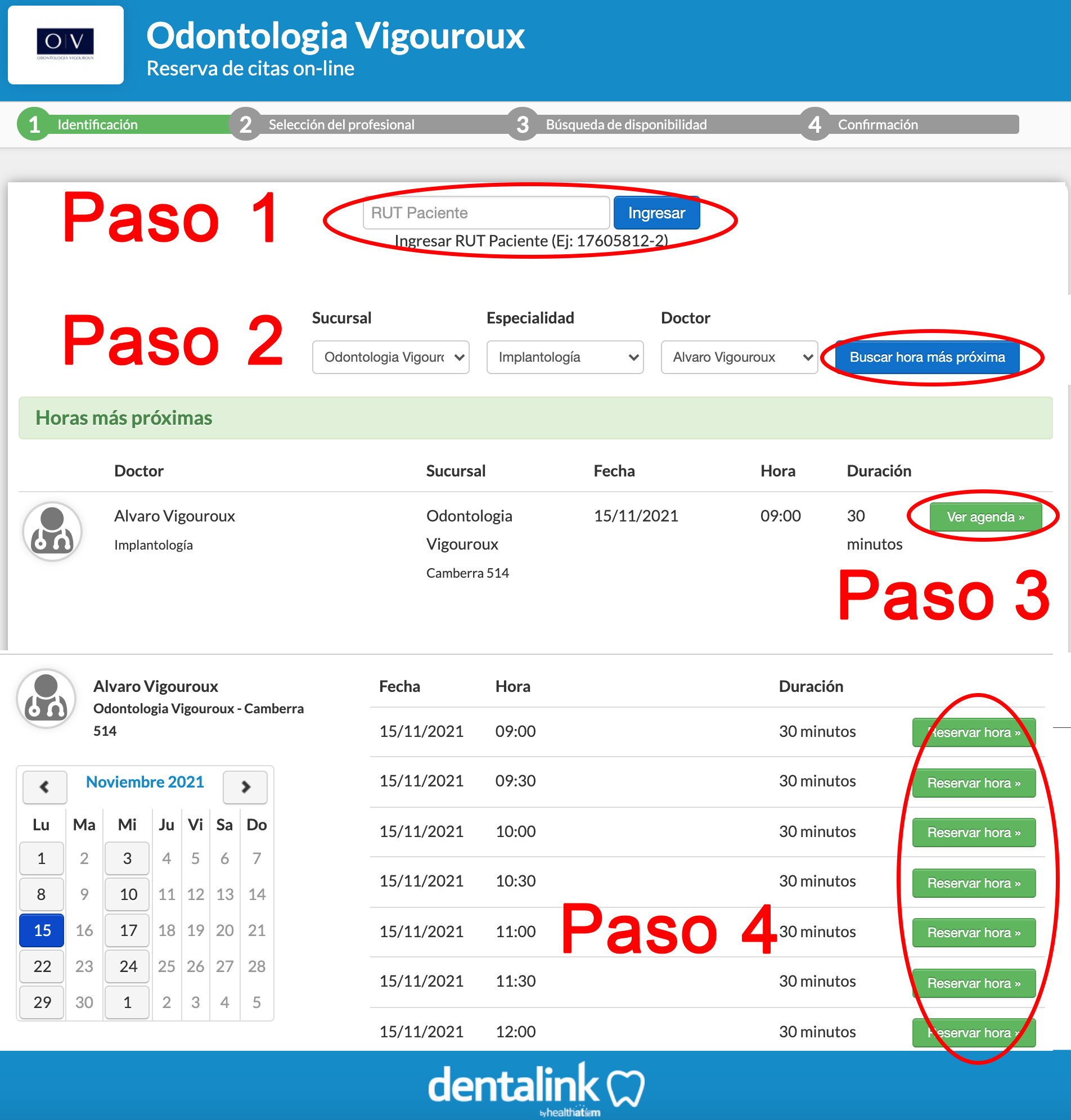 Reserva tu hora